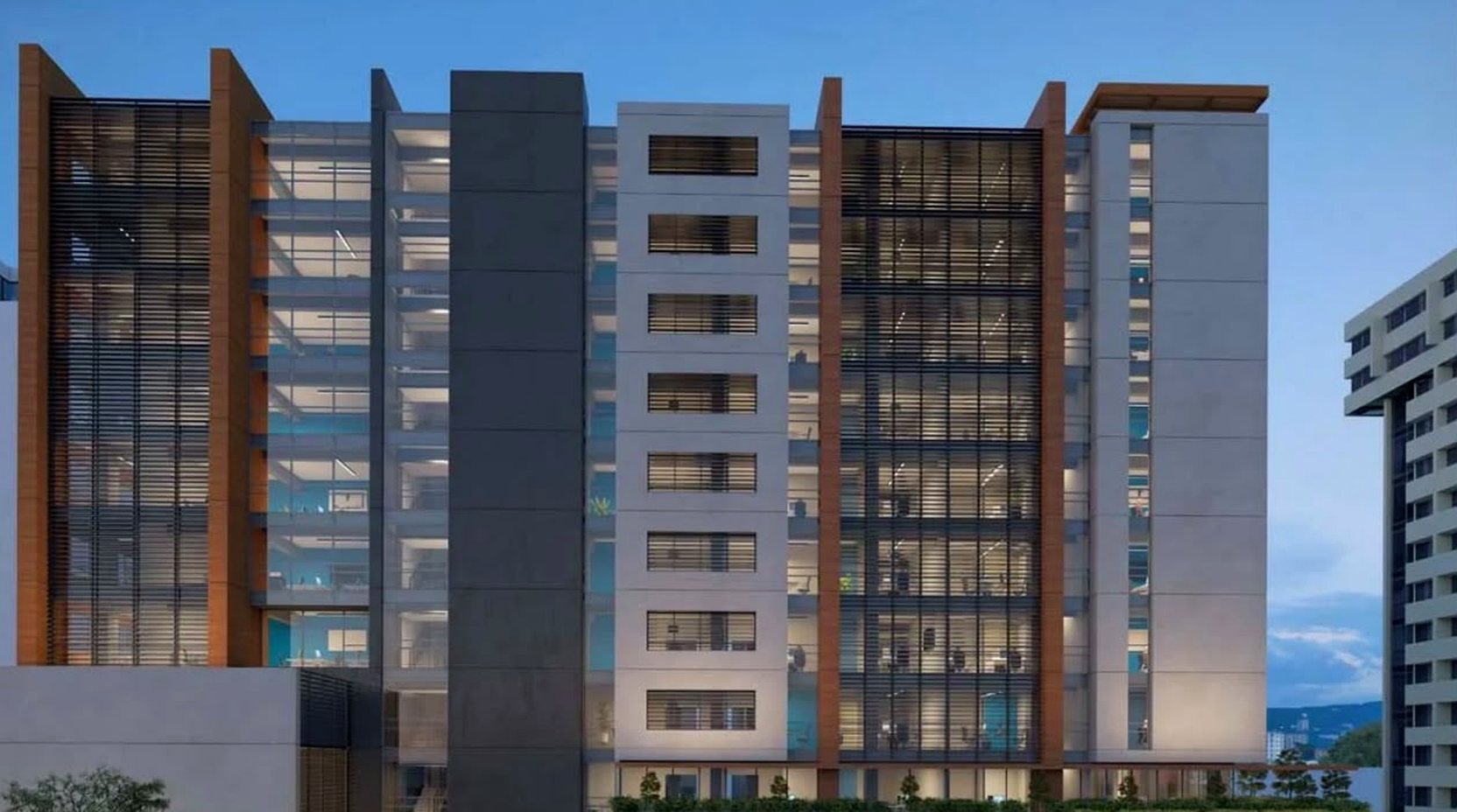 Edificio Nova Reformador en Zona 9 de Guatemala, sede de OE en Guatemala